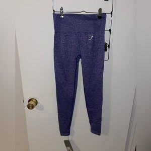 Gymshark Vital Seamless Leggings in indigo. Size Small. NWT